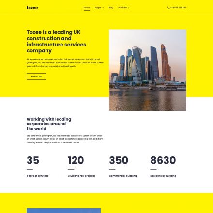 ThemeForest Tozee