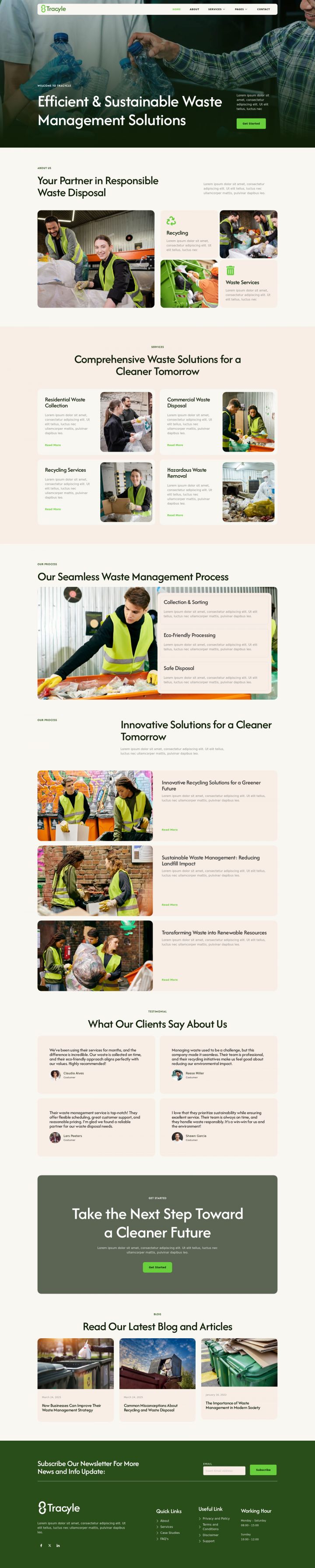 WordPress шаблон ThemeForest Tracyle