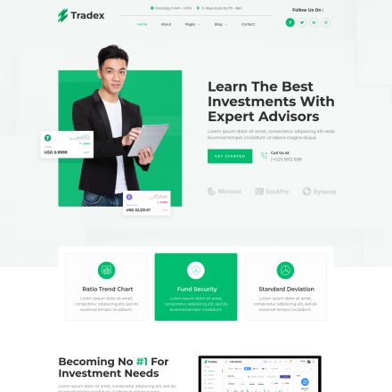 ThemeForest Tradex