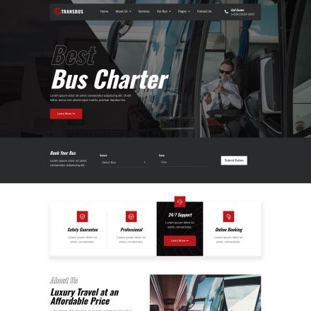 ThemeForest Transbus