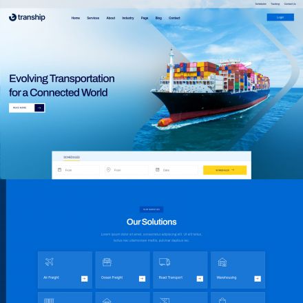 ThemeForest Tranship