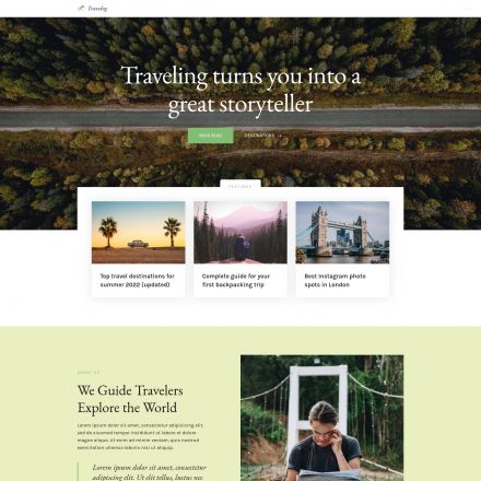 ThemeForest Travelog