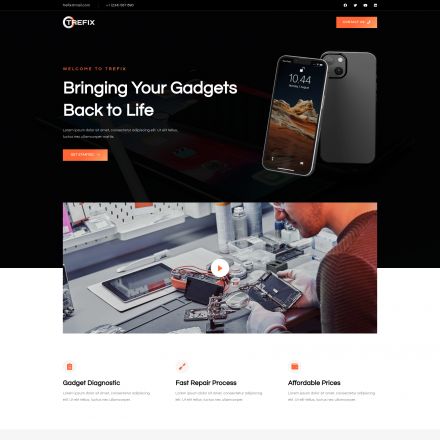 ThemeForest Trefix