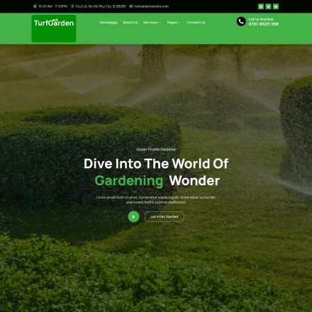 ThemeForest Turfgarden