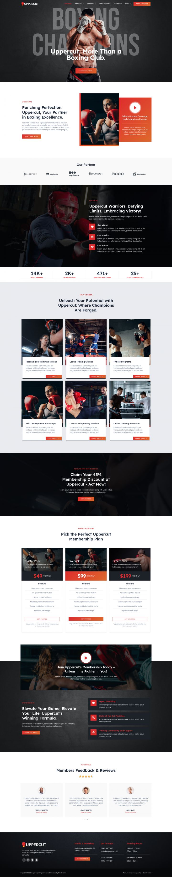 WordPress шаблон ThemeForest Uppercut