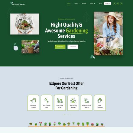 ThemeForest Urban Lawns