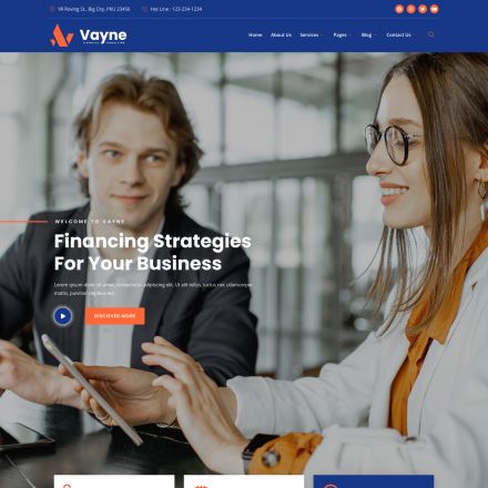 ThemeForest Vayne