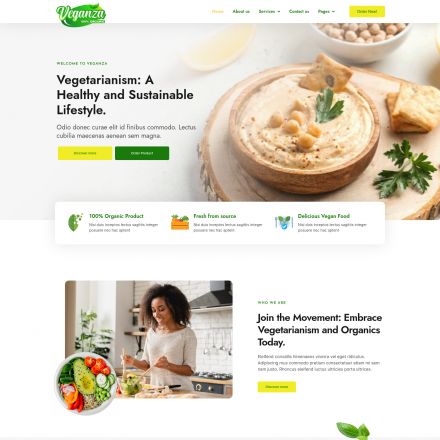 ThemeForest Veganza