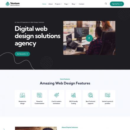 ThemeForest Ventam