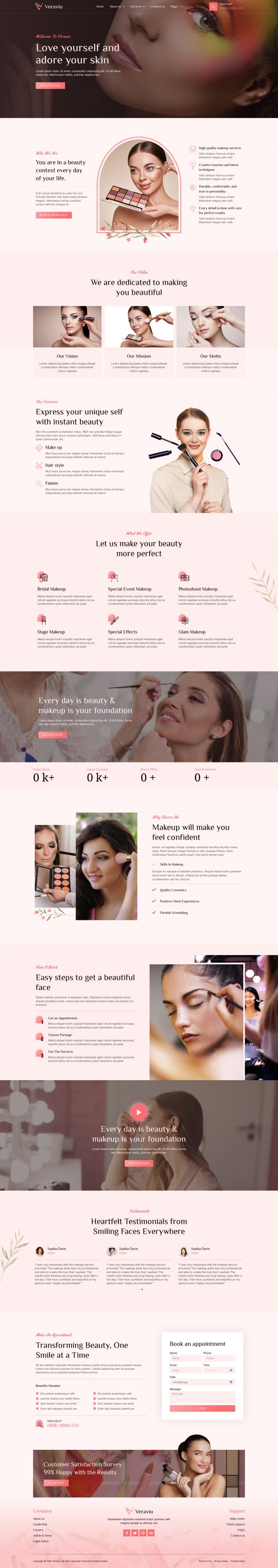 WordPress шаблон ThemeForest Veravio