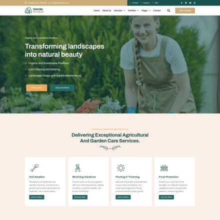 ThemeForest VerdeScape