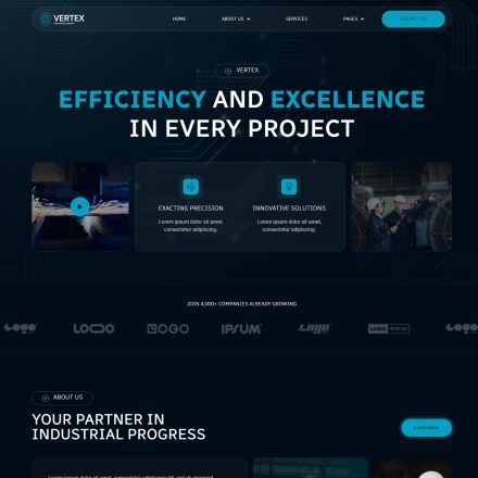 ThemeForest Vertex