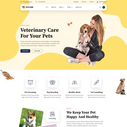 ThemeForest Vetcare