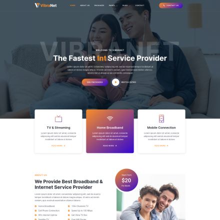 ThemeForest Vibranet