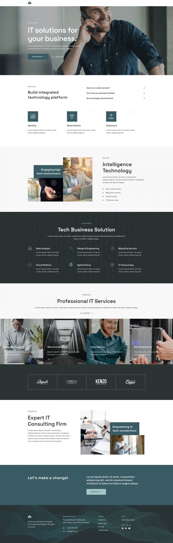 WordPress шаблон ThemeForest VirTech