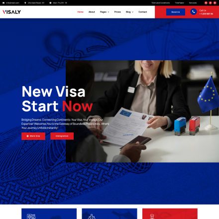 ThemeForest Visaly