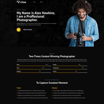 ThemeForest Vitae