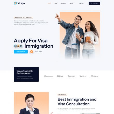ThemeForest Vizago