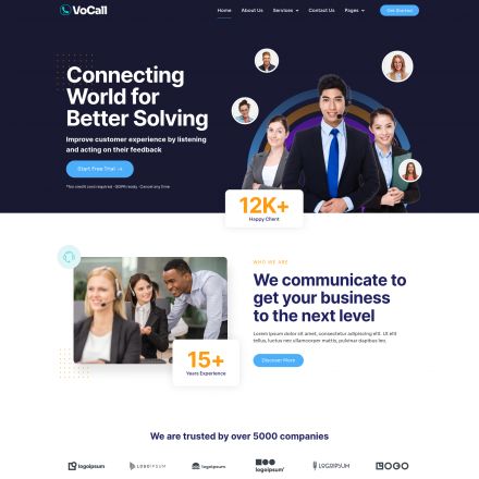 ThemeForest VoCall