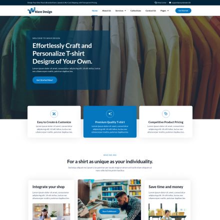 ThemeForest WaveDesign