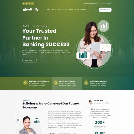 ThemeForest Wealthify