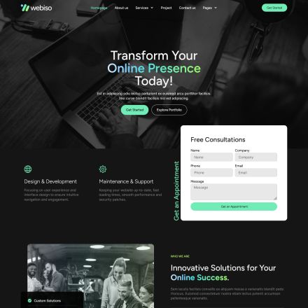 ThemeForest Webiso