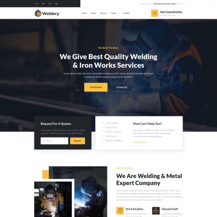 ThemeForest Weldery