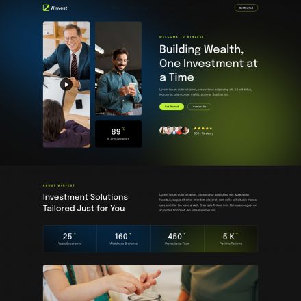 ThemeForest Winvest