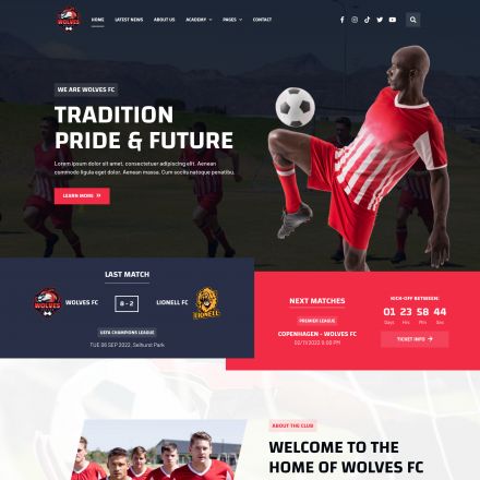 ThemeForest Wolves