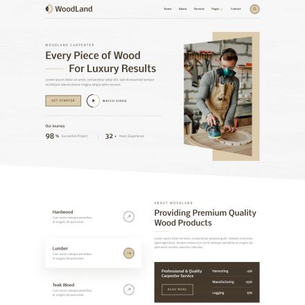 ThemeForest WoodLand