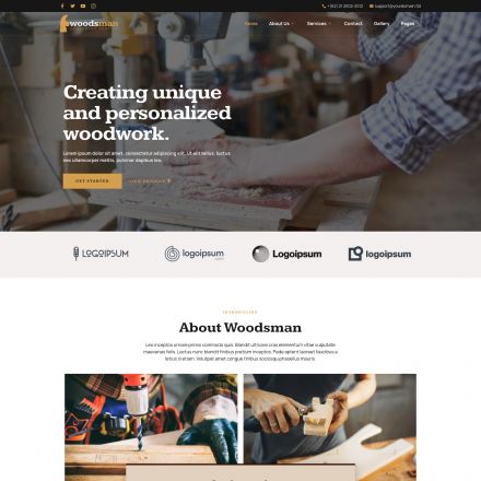 ThemeForest Woodsman