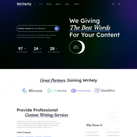 ThemeForest Writerly