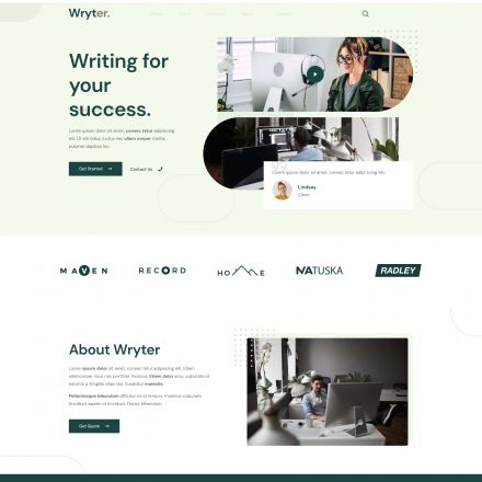 ThemeForest Wryter