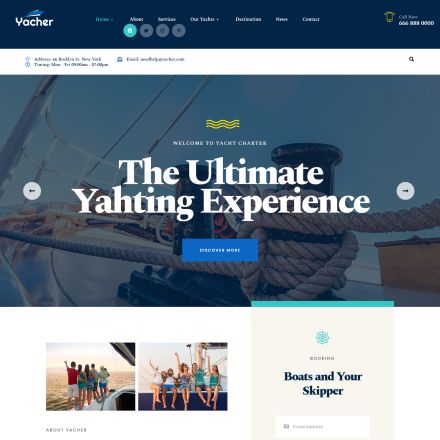 ThemeForest Yachter