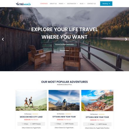 ThemeForest Yatriiworld