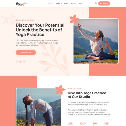 ThemeForest Yoga Delight