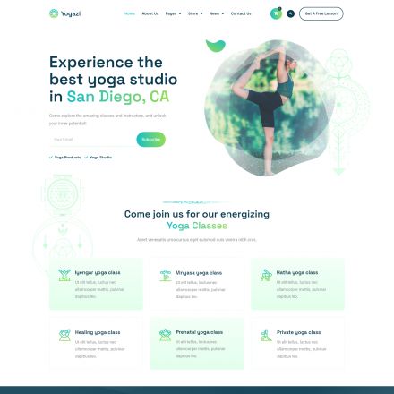 ThemeForest Yogazi