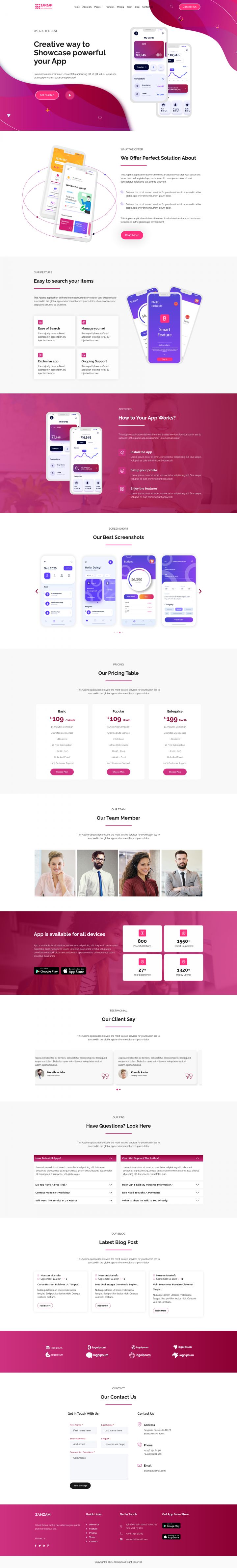 WordPress шаблон ThemeForest Zamzam