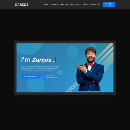 ThemeForest Zarcos