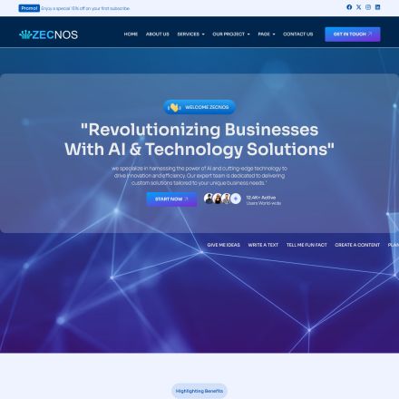 ThemeForest Zecnos