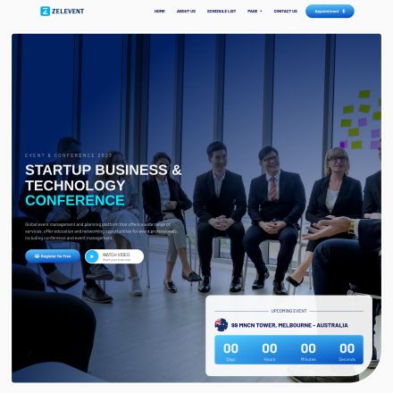 ThemeForest Zelevent