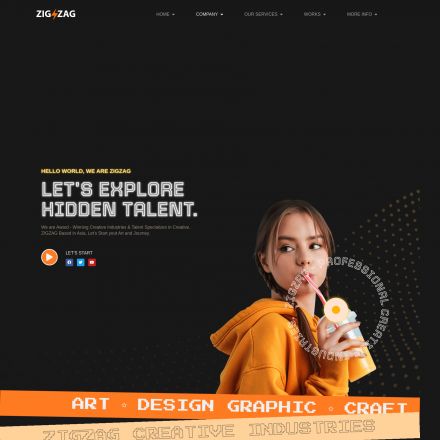 ThemeForest Zigzag