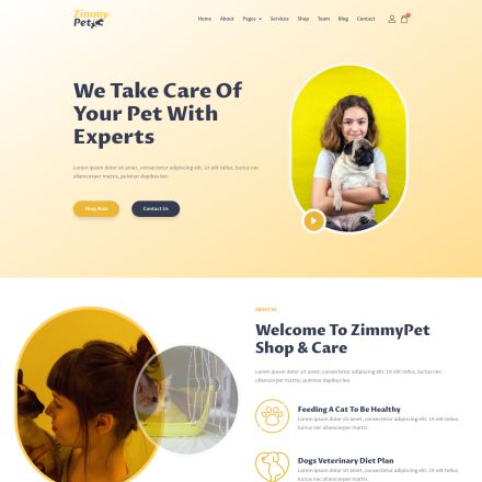 ThemeForest ZimmyPet