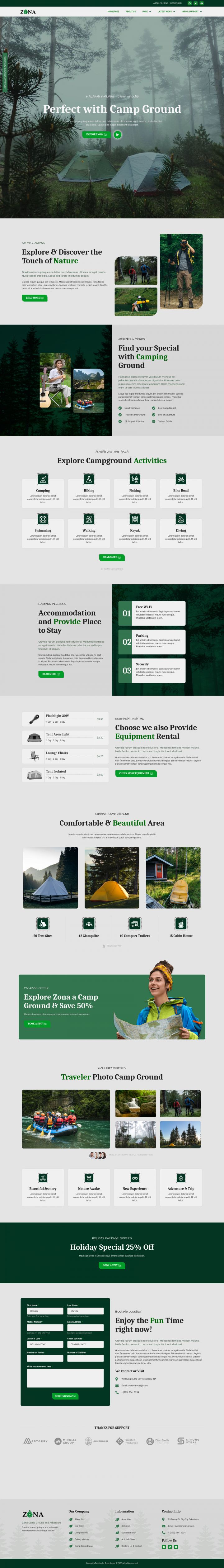 WordPress шаблон ThemeForest Zona