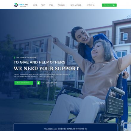 ThemeForest Zonecare