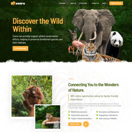 ThemeForest Zoora