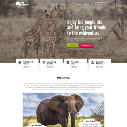 ThemeForest Zooventour