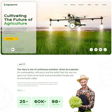ThemeForest Agroponix
