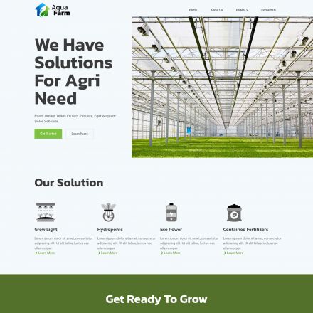 ThemeForest Aquafarm