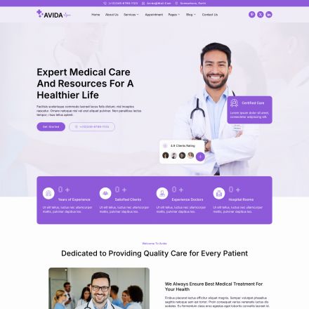 ThemeForest Avida